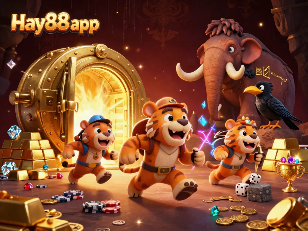 Experience the excitement with the Hay88 app at a thrilling prehistoric casino.