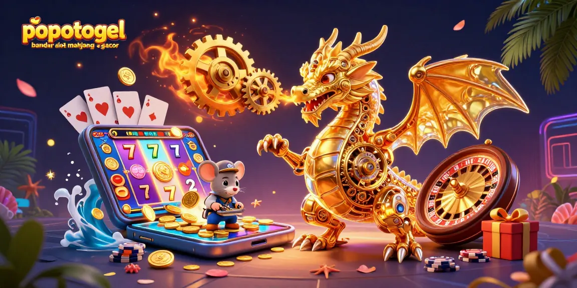 Engage with popotogel bandar slot mahjong gacor through spinning reels, golden coins, and vibrant gaming elements.