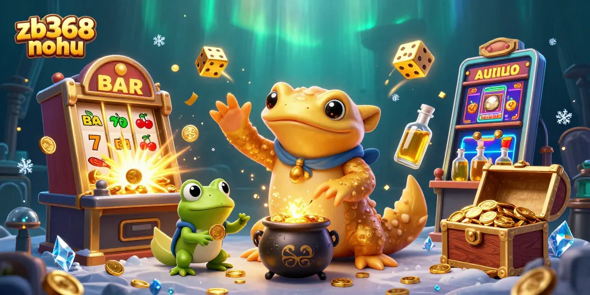 Spin and win big with zb368 nohu in an imaginative slot gaming scene filled with treasures and excitement.