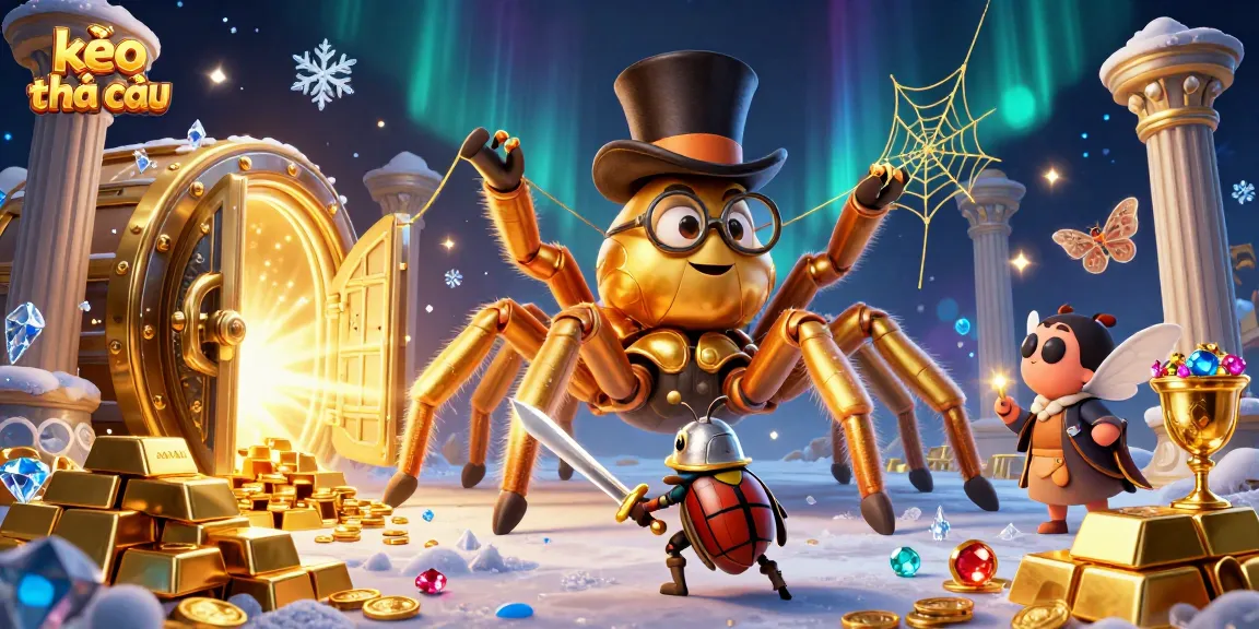 Bet on kèo nhà cái with lively illustrations showing vibrant casino elements and characters.