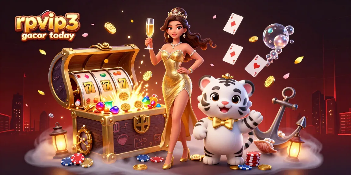 Spin the reels and win with rpvip3 gacor today in this exciting casino scene!