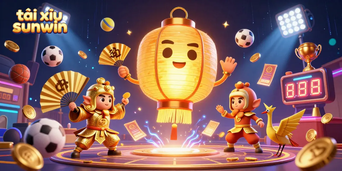 Play tài xỉu sunwin in a vibrant 3D casino covering the excitement of betting with golden elements.