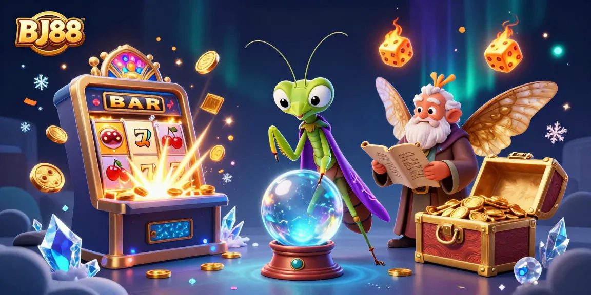 Experience BJ88's vibrant casino atmosphere with animated characters and dynamic gaming elements.