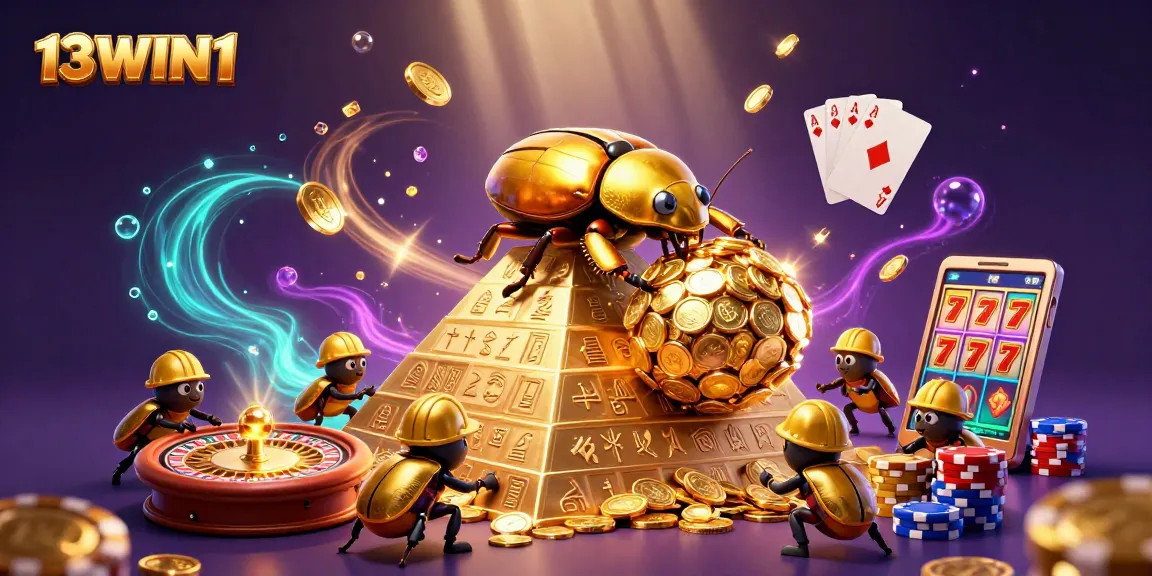 Experience thrilling moments at 13WIN1 with golden coins and high-stakes gaming action!