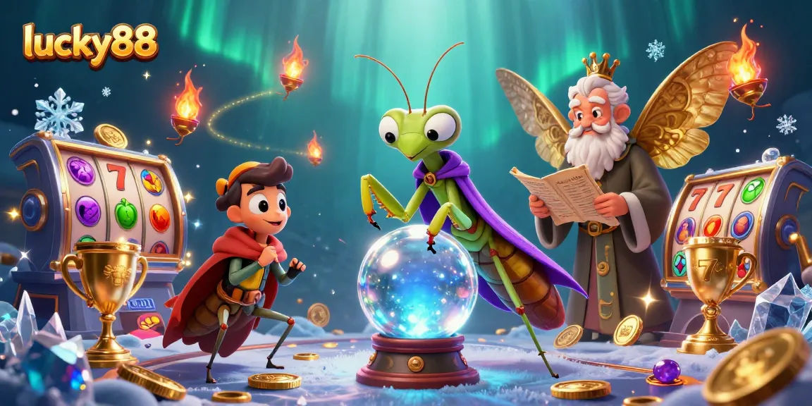 Engage with lucky88 in an enchanting casino world featuring vibrant characters and dynamic gaming elements.