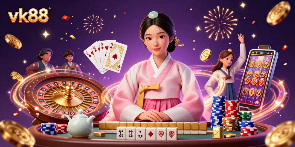 Experience vk88's thrilling casino games with stunning visuals and dynamic elements.