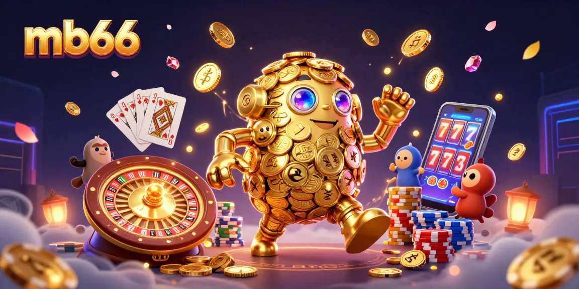 Experience the thrill of gaming at mb66, where golden golems and slot symbols come alive