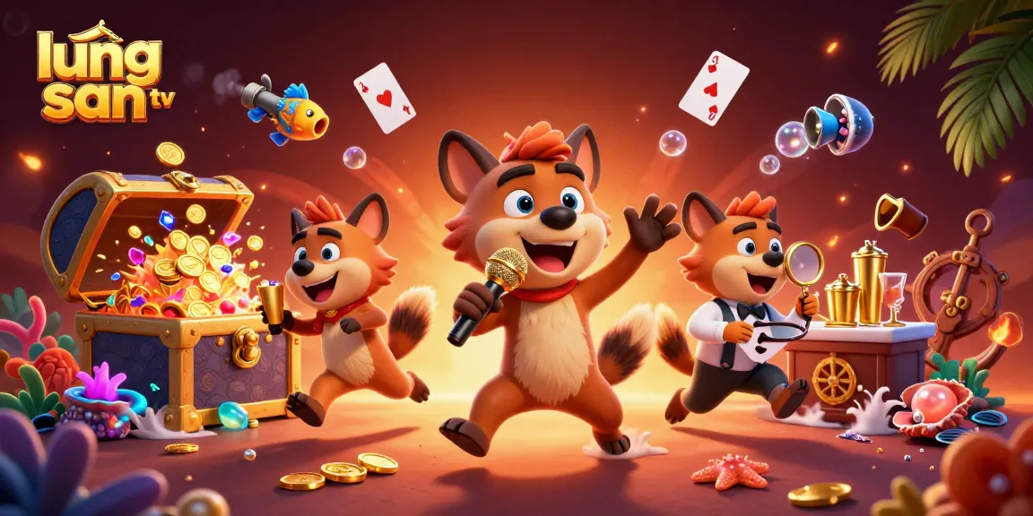 Experience the excitement of lương sơn tv with wild hyenas running a vibrant casino scene, delivering laughs and drinks.