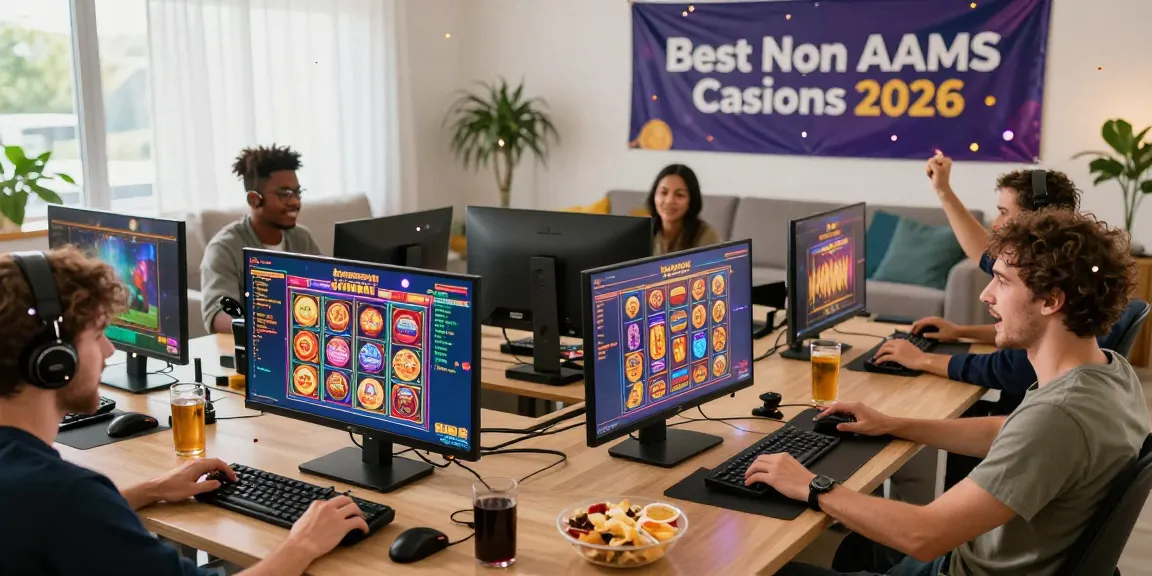 Atmosfera di gioco emozionante che mostra un lista casino non aams con giocatori che si godono visivi vibranti e un'atmosfera di festa.