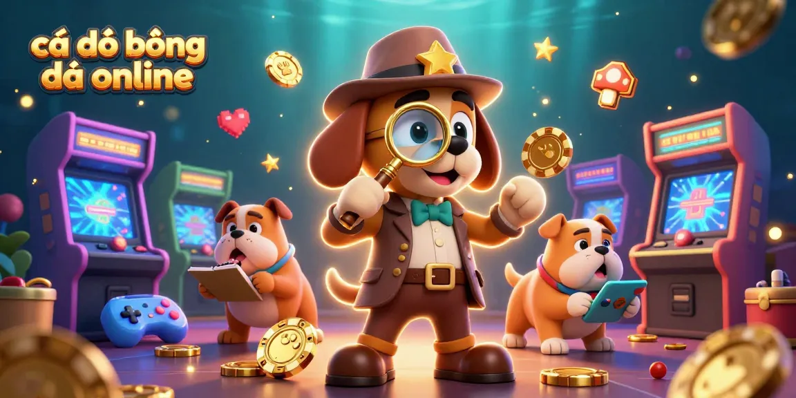 Examine the exciting cá độ bóng đá online scene filled with colorful arcade game machines and animated characters.