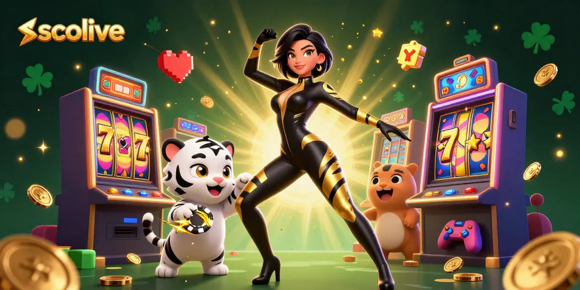 Engage with Socolive's vivid casino scene featuring a stunning woman and baby tiger in action.