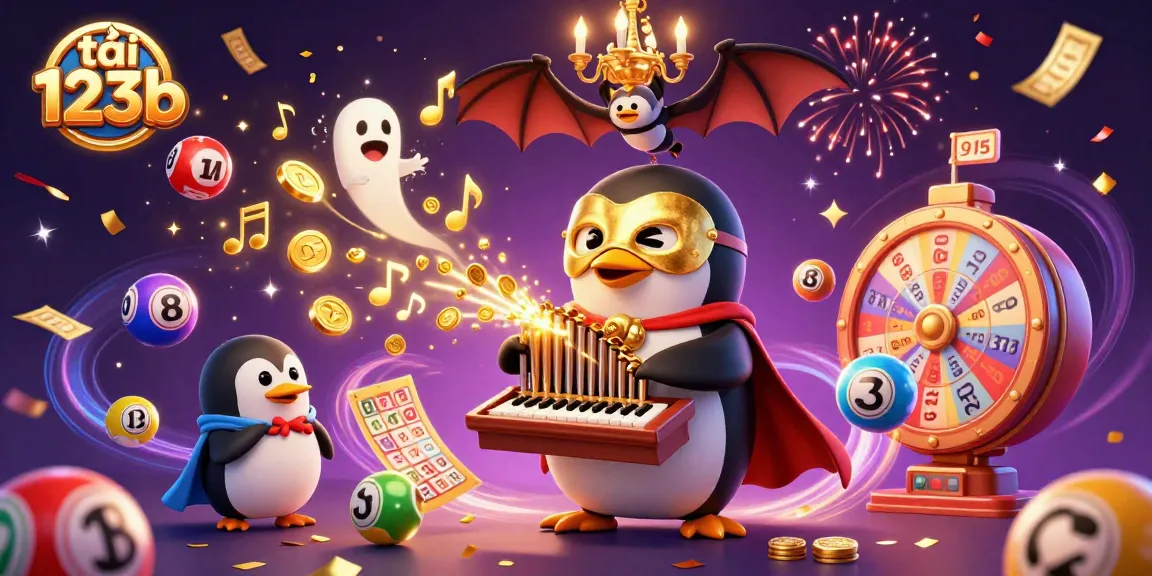 Play and win big with tải 123b as the animated penguin and bat celebrate with stunning visuals.