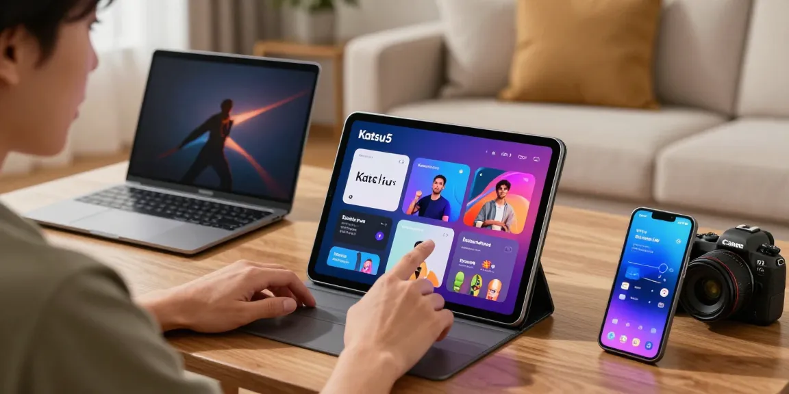 Katsu5 sebagai platform hiburan digital modern dengan fitur interaktif.