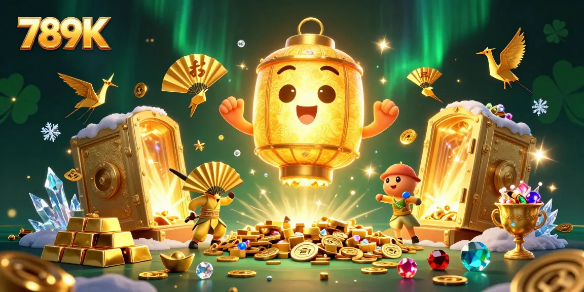Experience thrilling gameplay with 789K, featuring colorful characters and vibrant casino elements.