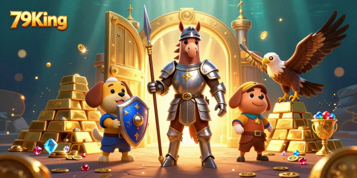 Experience the thrill of winning with 79King in a vibrant, jewel-filled gambling adventure.