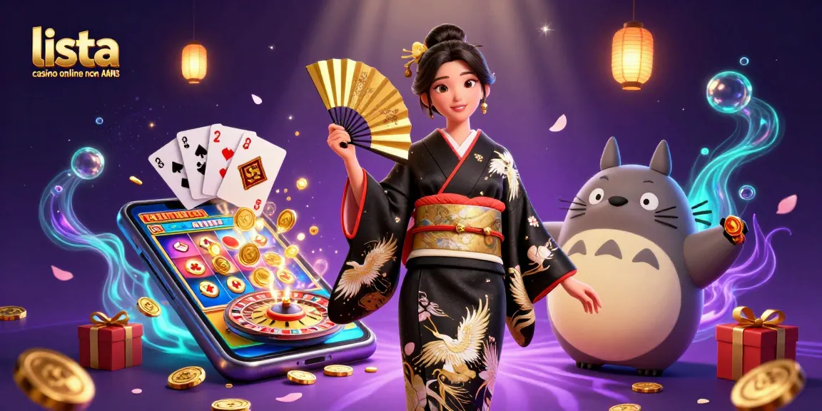 Gira nuovi giochi su lista casino online non AAMS con illustrazioni 3D di rulli di slot e personaggi dinamici.