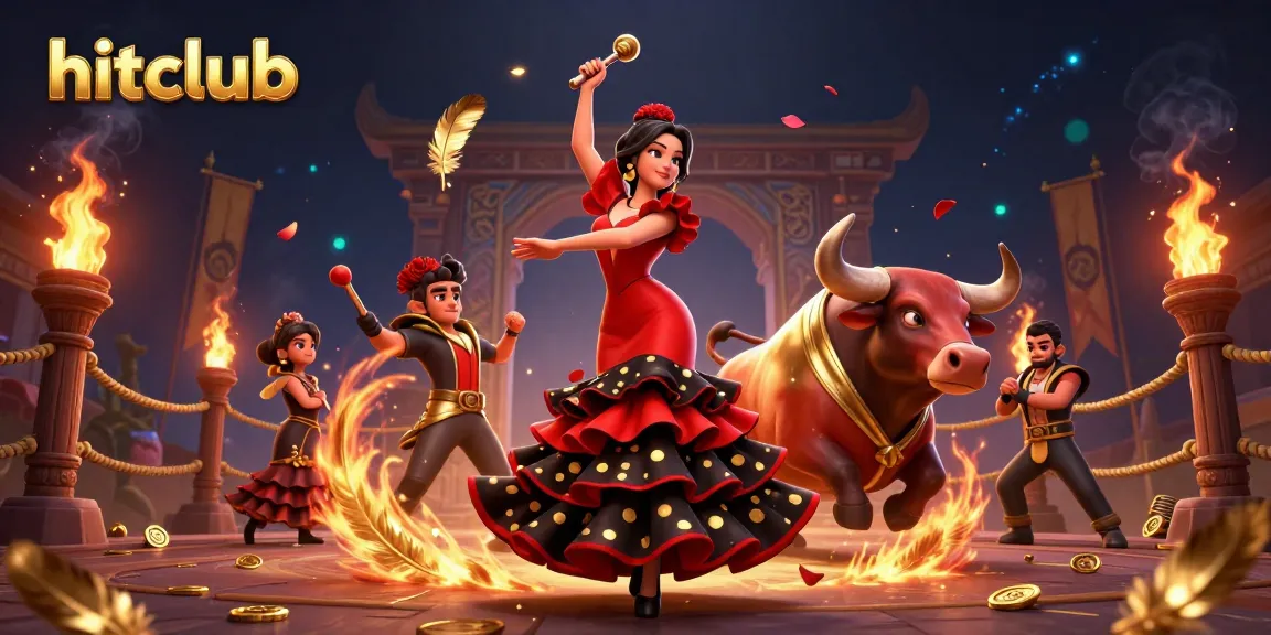 Hitclub offers thrilling gaming experiences with vibrant scenes of 3D characters immersed in casino excitement.