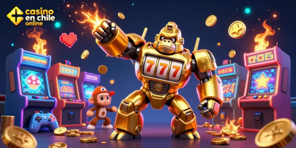 Gana en los mejores casinos en Chile online con giros gratis y tragamonedas interactivas.