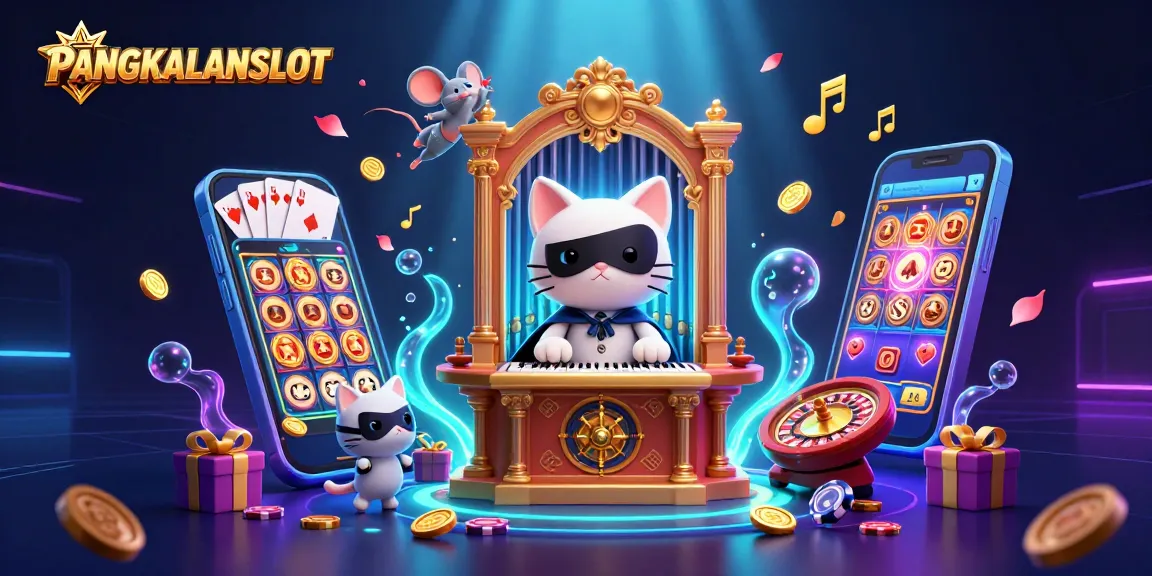 PANGKALANSLOT's engaging casino experience with whimsical characters and dynamic gaming elements.