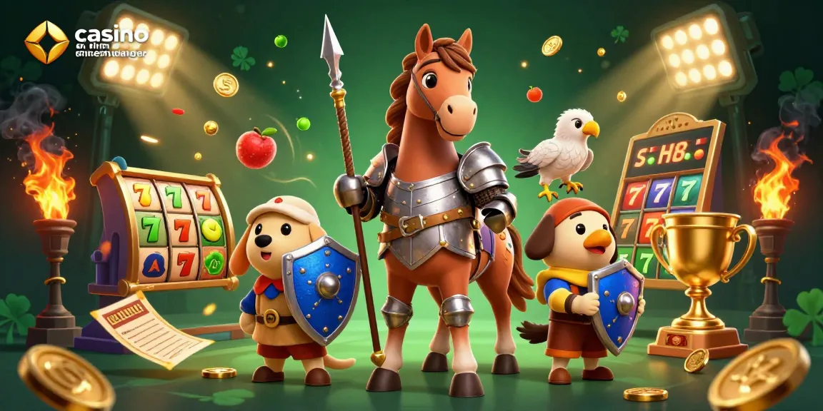 Jouer sur un casino en ligne sans wager avec des personnages et éléments de jeu dynamiques.