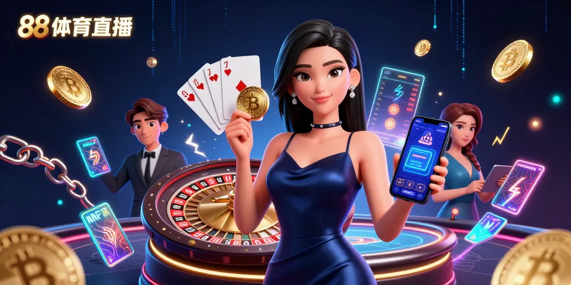 Experience thrilling moments with 88体育直播 as the confident Asian woman engages in sports betting.
