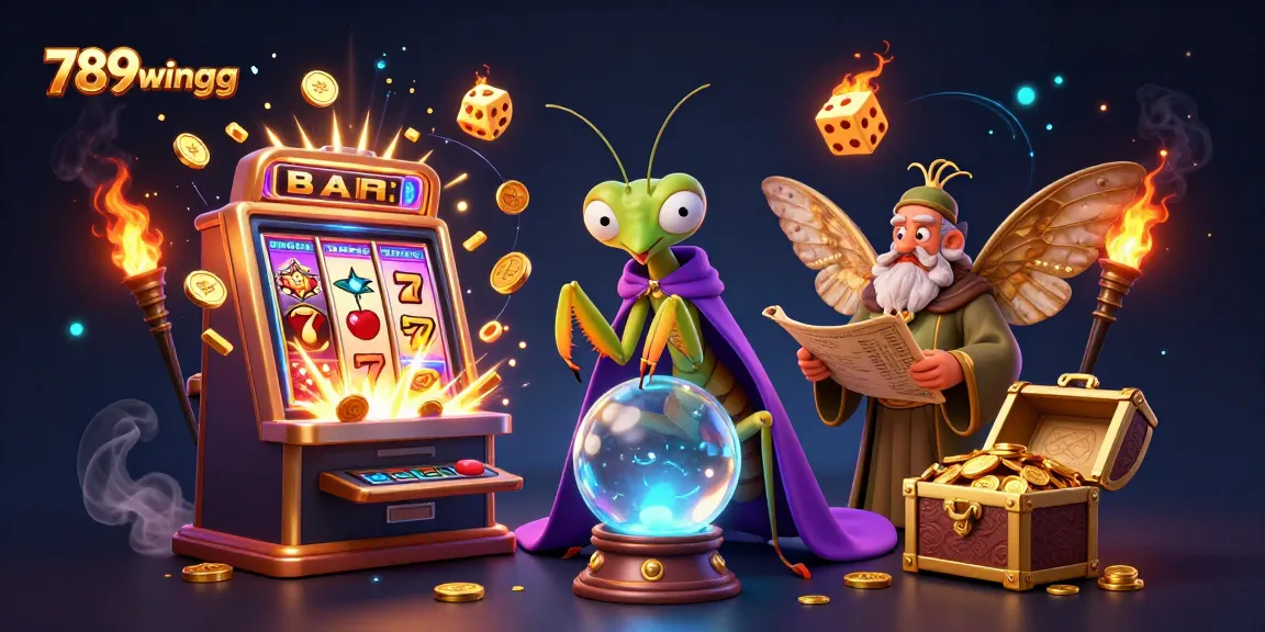 Engage in thrilling casino games with 789wingg—a vibrant scene showcasing a dynamic gambling experience.