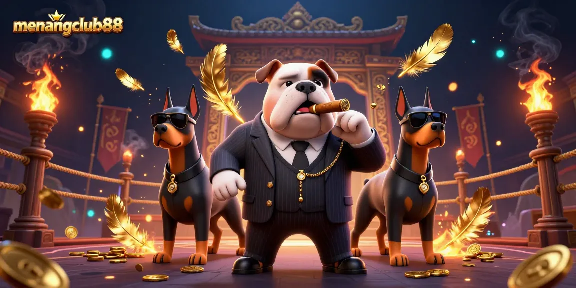 Experience the excitement of menangclub88 with engaging characters in a dynamic casino scene.