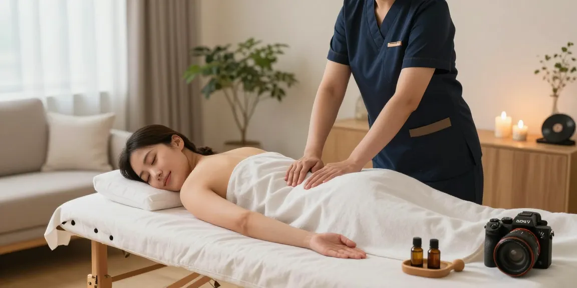Enjoy a calming 인천출장안마 experience with a professional therapist in a serene home setting.
