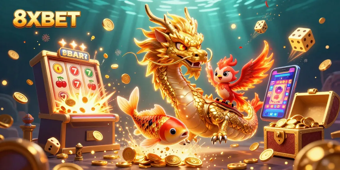 Play thrilling casino games and enjoy jackpots at 8XBET with vibrant 3D visuals and immersive designs.
