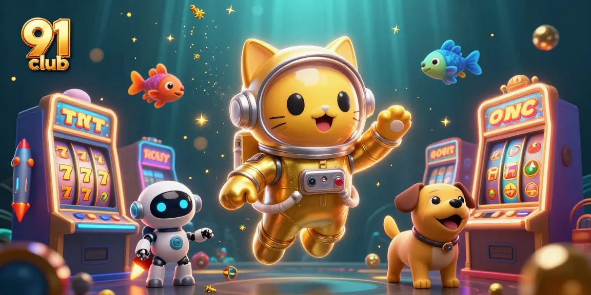 Win big at 91 club with exciting slot games showcasing vibrant characters and rich detail.