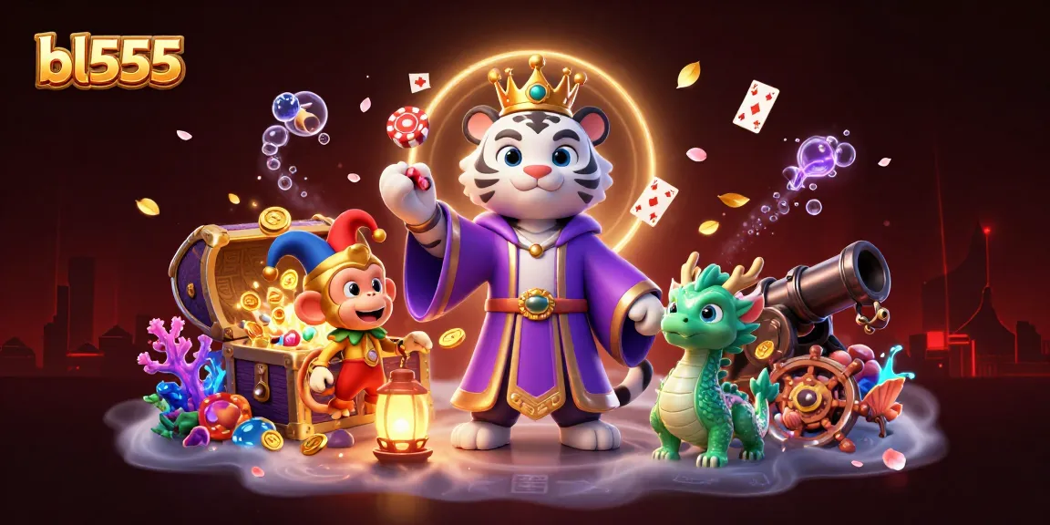 Experience thrilling gameplay at bl555 with lively characters and dynamic gambling elements.