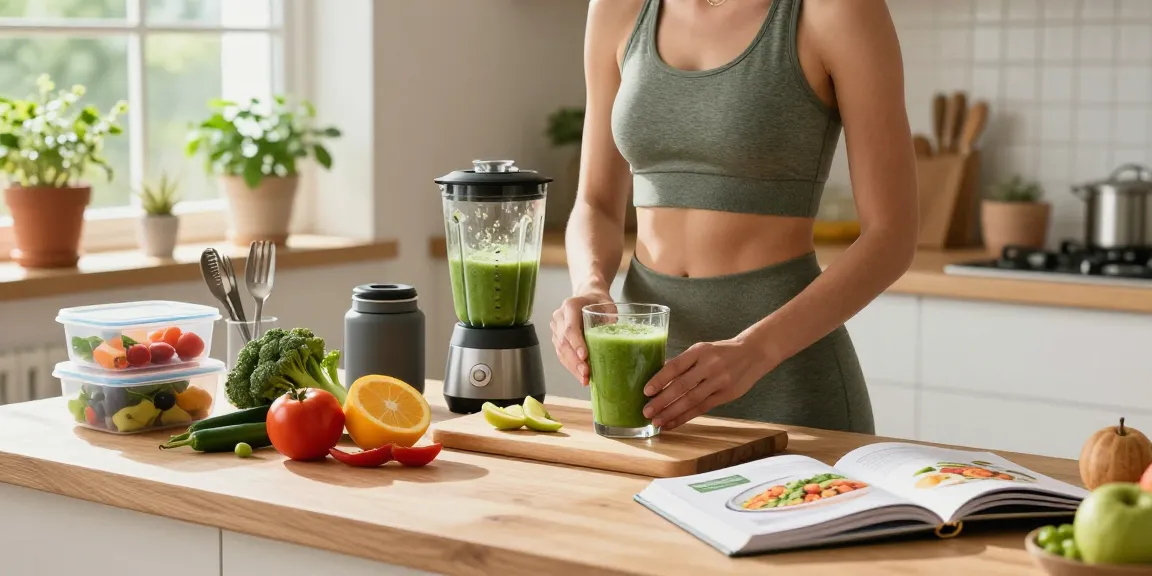 Healthy meal preparation with rokok88 ingredients in a vibrant kitchen scene.