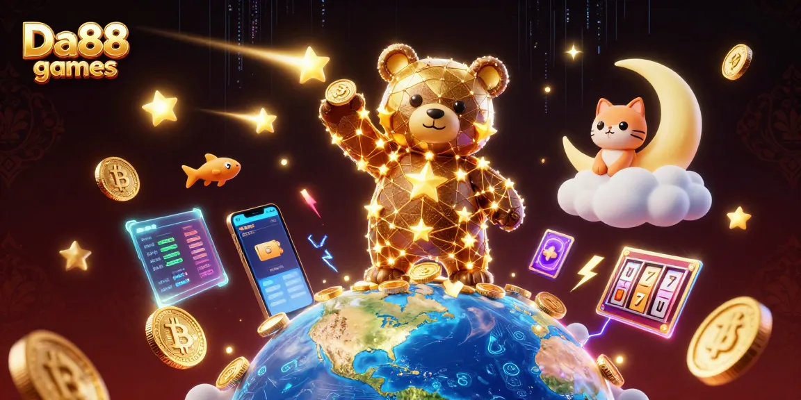 Experience exciting wins with Da88 games, featuring vibrant casinos and vivid cosmic characters!