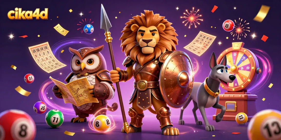 Experience the thrill of cika4d with a dynamic casino illustration showcasing rich gambling elements.