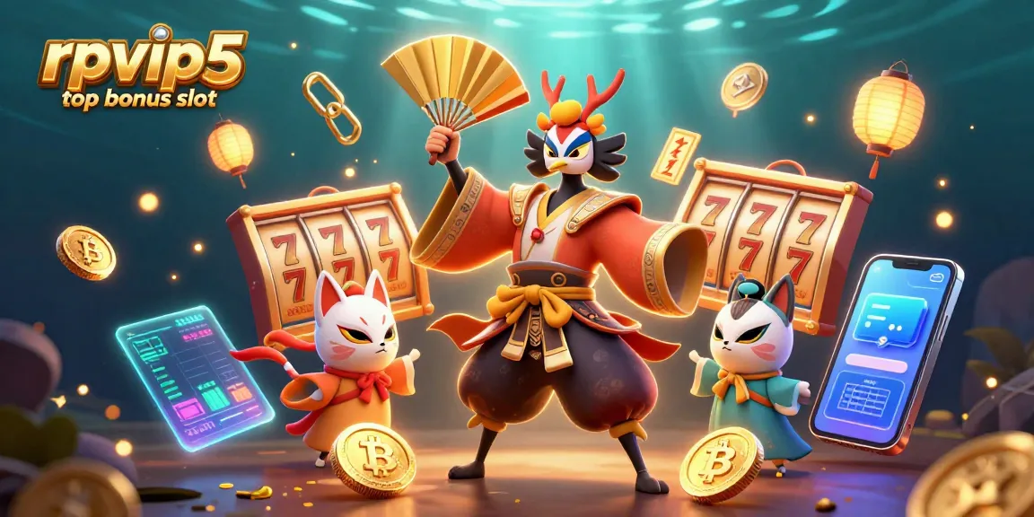 Feel the excitement of rpvip5 top bonus slot with vibrant slot reels and unique cryptocurrencies.