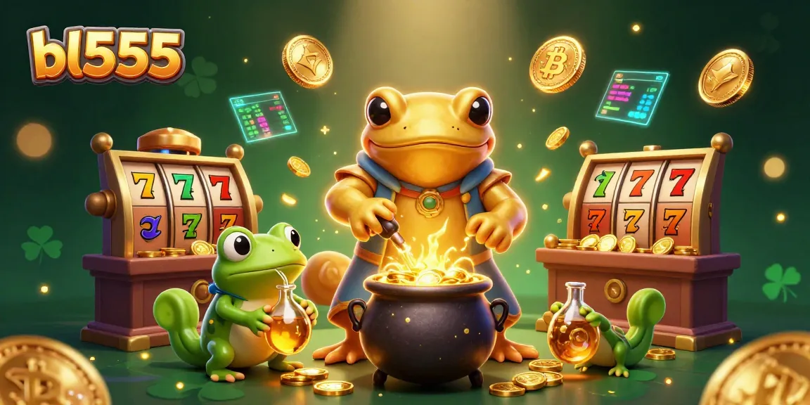 Experience exciting gameplay at bl555 with vibrant slots, golden elements, and casino themes.