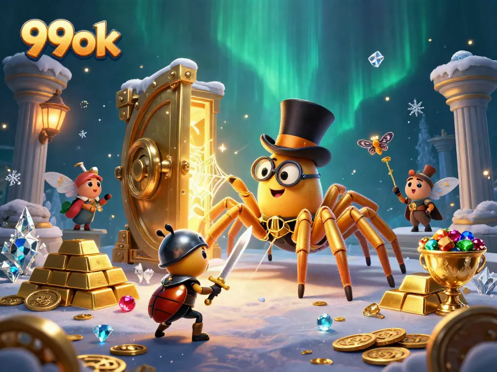 Engage in vibrant 99ok casino experiences with golden treasures and dynamic characters.