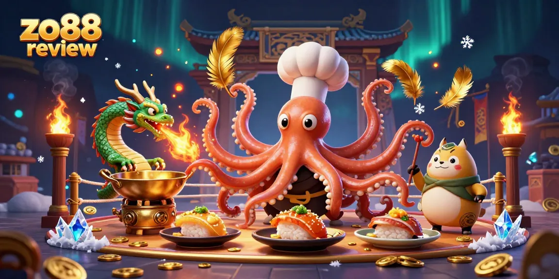 Experience strategic wins with the dynamic zo88 review showcasing playful characters in an exciting online casino setting.