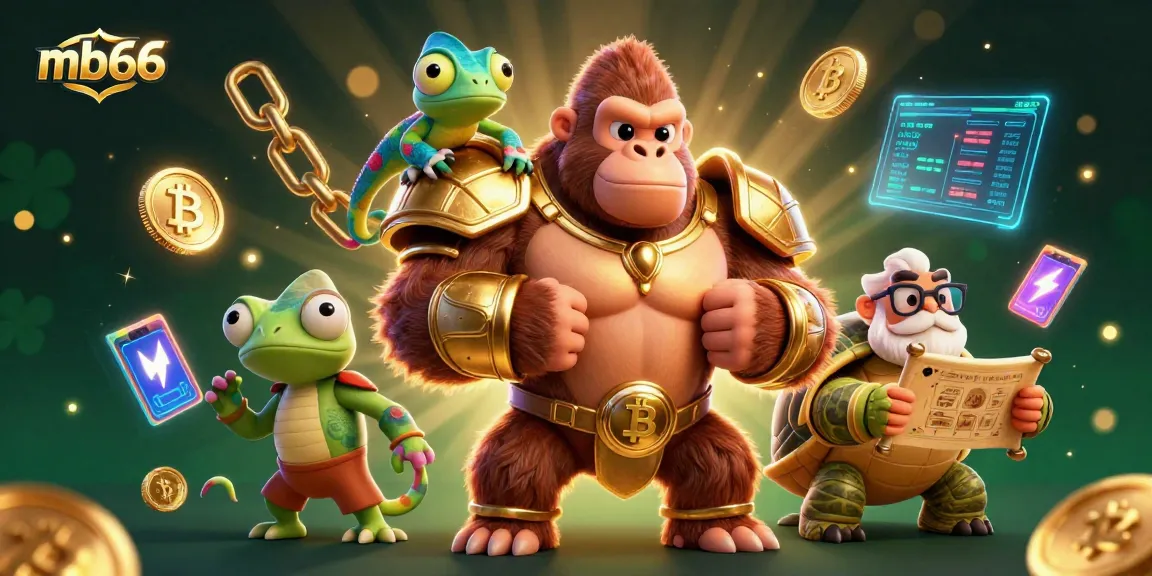 Engage with mb66's thrilling casino adventures featuring a gorilla king and magical elements.