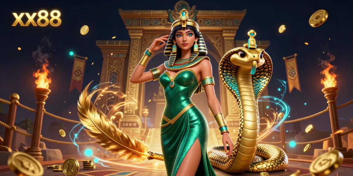 Experience the thrills of xx88 with a vibrant 3D digital casino scene featuring stunning characters amidst a dynamic gaming environment.