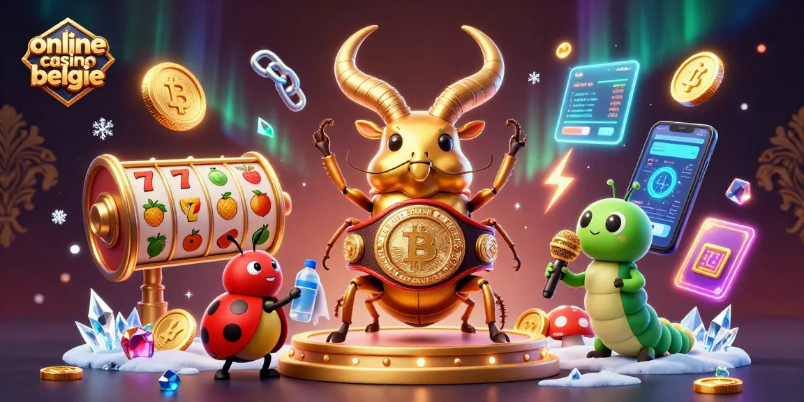 Experience the thrill of online casino belgie with vibrant characters and dynamic gaming elements in a captivating scene.