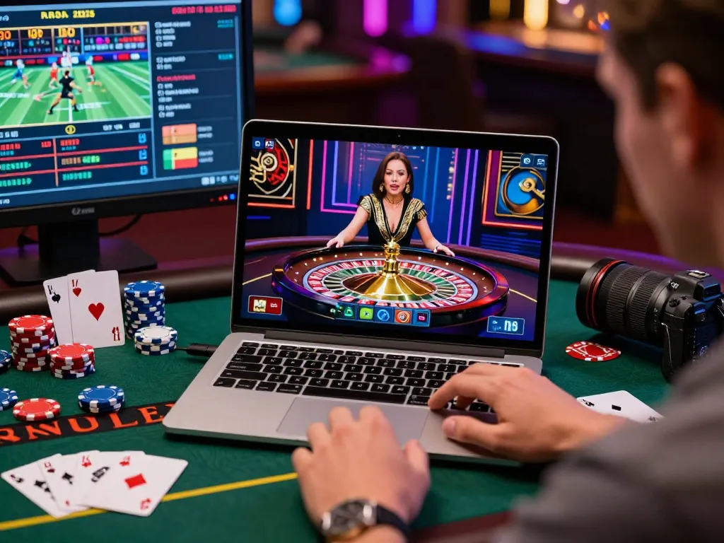 Engaging live casino gameplay on https://ko66a.uk.com/ with high-definition streaming and vibrant atmosphere.