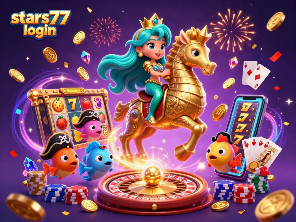 Masuk ke stars77 login dan nikmati pengalaman bermain slot yang mengasyikkan.