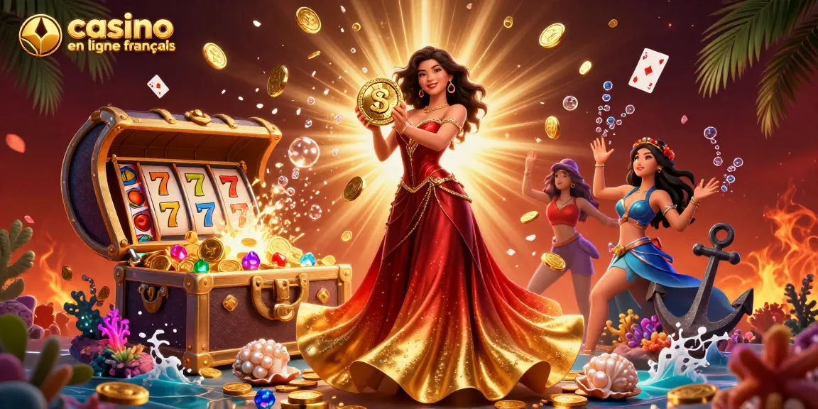 Vivez des gains palpitants au casino en ligne français avec des éléments visuels époustouflants et une atmosphère de jeu vibrante.
