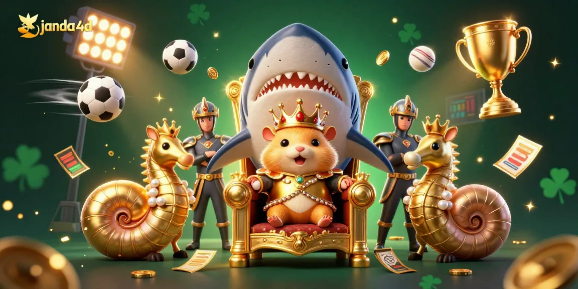 Menangkan jackpot seru di janda4d dengan grafik menakjubkan dan karakter unik dalam dekorasi kasino yang hidup.