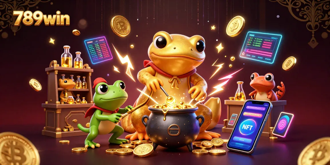Players experience the thrill of 789win casino through dynamic visuals of gold coins and enchanted characters.