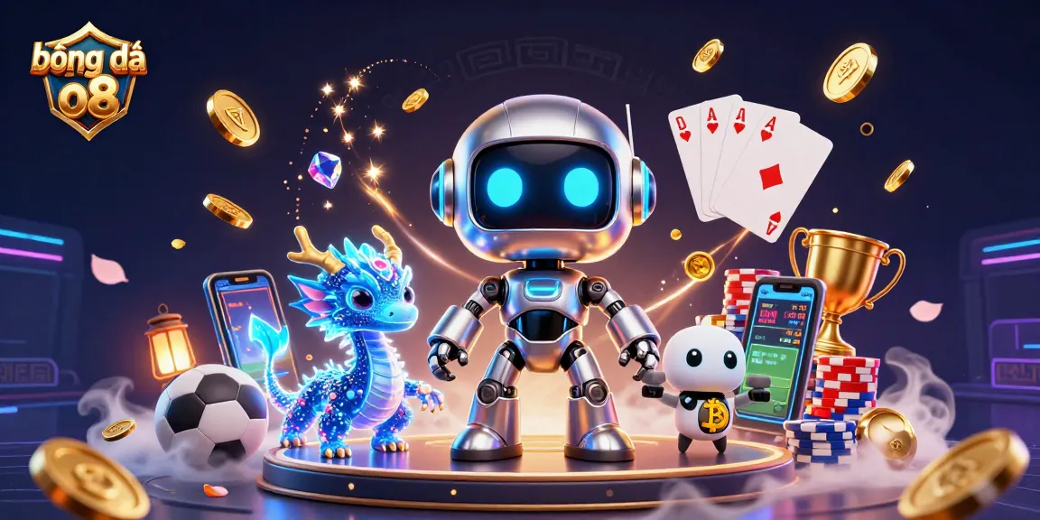 Engage in dynamic soccer betting action with bóng đá o8 as vibrant coins and game elements create a rich atmosphere.