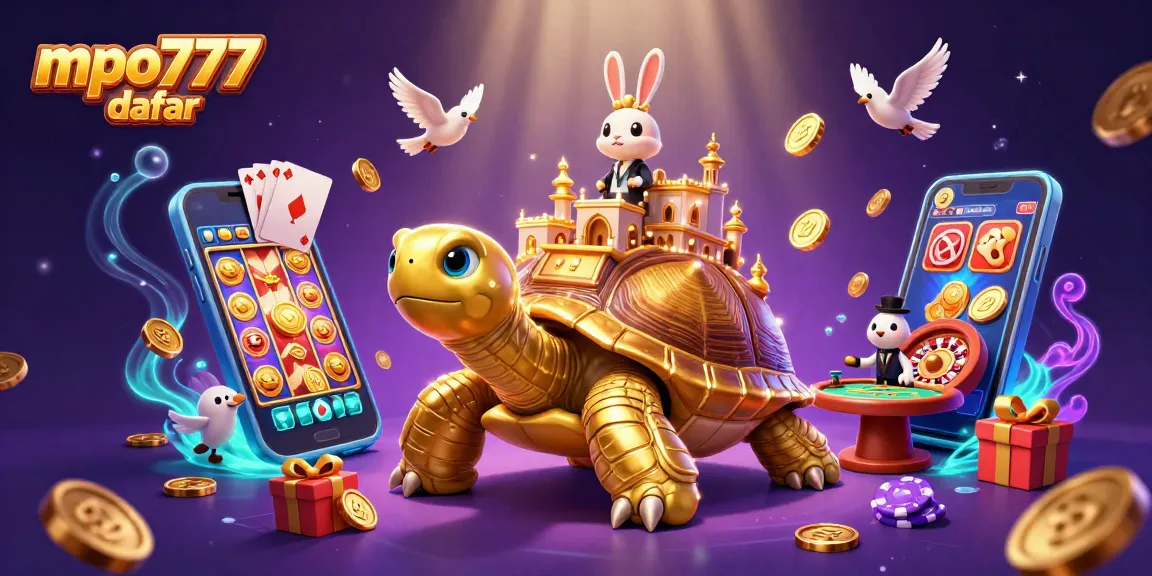 Spin the reels and win with mpo777 daftar in this vibrant casino scene.