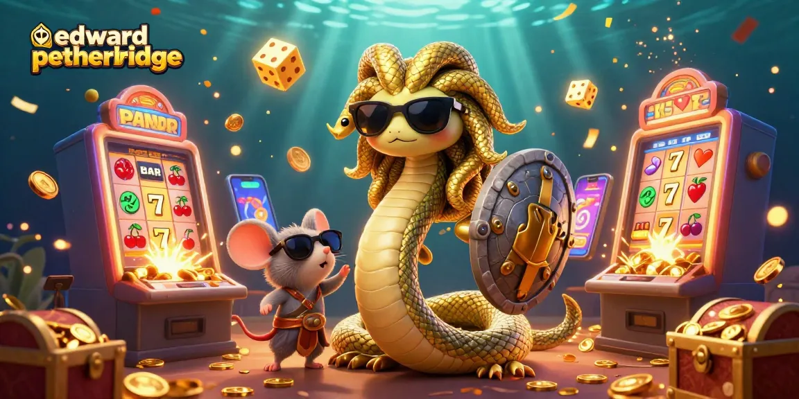 Experience thrilling gameplay and luck with edwardpetherbridge's 3D casino scenes, showcasing dynamic slot machines and charismatic characters.