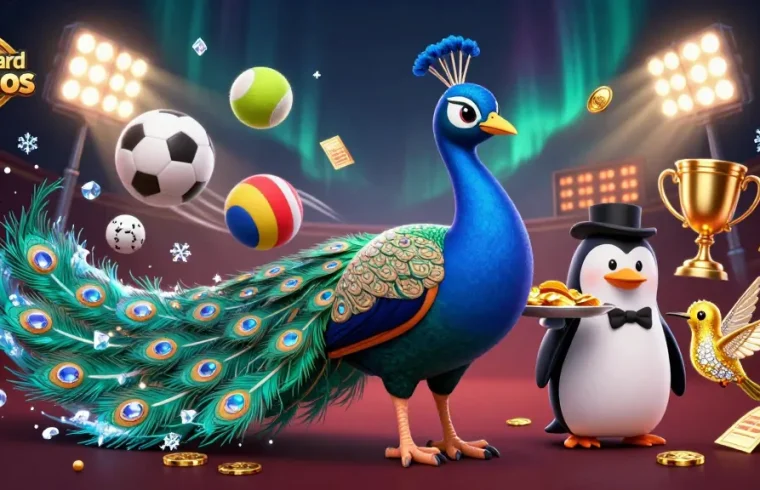 Experience the exciting world of credit card casinos with animated characters and dynamic gaming elements.